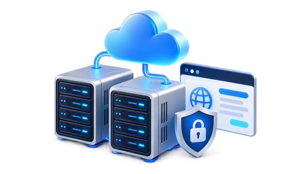 Secure cloud web hosting and website management by Hostazy